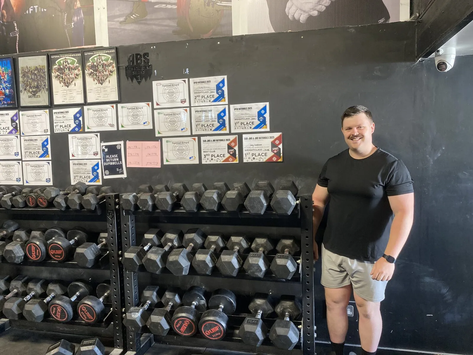 Charlie at Phenom Gym, Cork